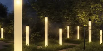 diversos tipos de luminarias solar